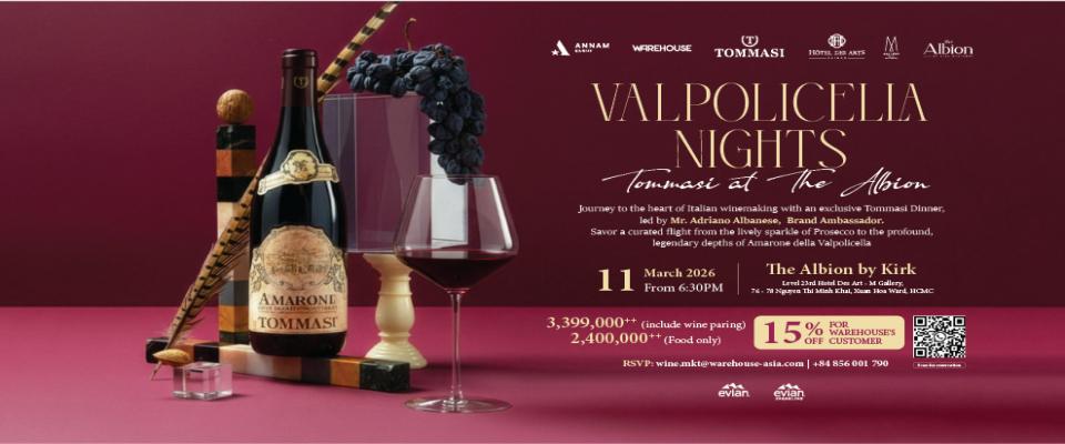 Nguyen Thi Minh Khai, Ho Chi Minh | Valpolicella Nights Tommasi at The Albion