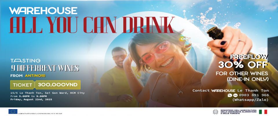 Le Thanh Ton, Ho Chi Minh | All You Can Drink 9th